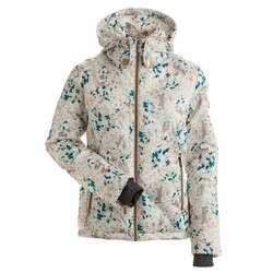 NILS Wengen Print Jacket Women's in Platinum